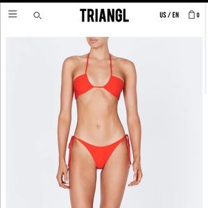 Slightly used Triangl Bikini